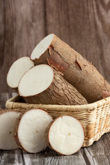 Manihot Esculenta - Fresh Organic Cassava Root