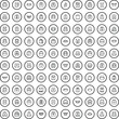 © ylivdesign - 100 bag icons set. Outline illustration of 100 bag icons vector set isolated on white background