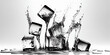 © SKIMP Art - Ice splashing in water