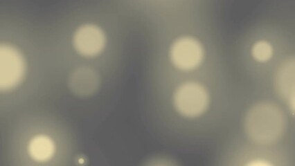 Wall Mural - animation of light spots moving on black background