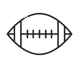 Sticker - ball american football