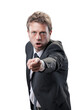 © stokkete - Angry businessman pointing at camera
