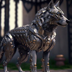 mechanical wolf