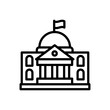 Government icon in vector. illustration