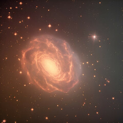 Wall Mural - background with space - Stars Galaxy Background - Generative AI