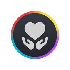 Sticker - Love - Pictogram (icon) 