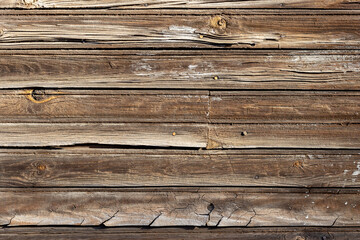 Wall Mural - The old wood texture with natural patterns