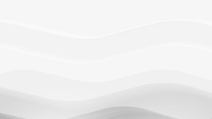 Poster - white smooth flawless abstract background, clean simple and elegant motion graphic