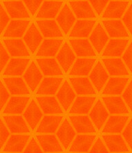 Seamless Pattern Of Orange Textile Fabric Background Wallpaper