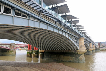 Wall Mural - Blackfriars Bridge over the River Thames, London	