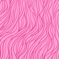 Wall Mural - Square wavy background. Hand drawn abstract waves. Stripe texture with many lines. Waved pattern. Colored illustration for banners, flyers or posters