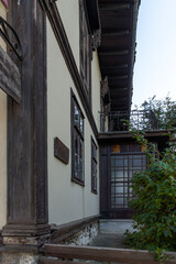 Wall Mural - Building and street at the center of city of Ruse, Bulgaria