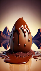 Wall Mural - Easter is coming and nothing better than celebrating with lots of chocolate. Eggs, worlds of chocolate, everything for you to choose from and enjoy these images.