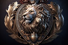 An Essential Emblem Of Regal Strength And Timeless Beauty Generative AI