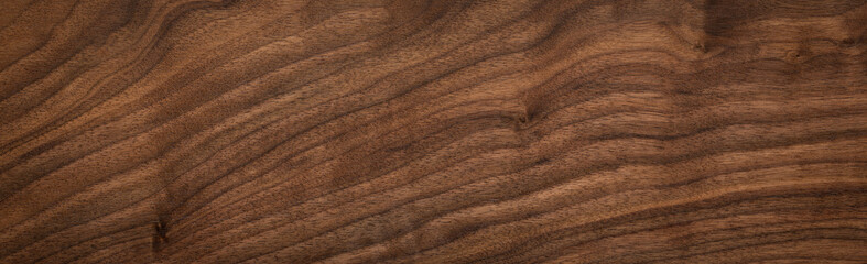 Wall Mural - Walnut wood texture. Super long walnut planks texture background.Texture element	