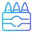© Barudak Lier - crayons gradient icon