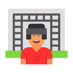 Sticker - Goalkeeper Icon