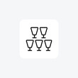 © Blinix Solutions - Celebration, glasses fully editable vector icon