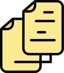 Wall Mural - backup information icon. outline backup information vector icon for web design isolated on white bac