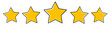 © дмитрий кузнецов - Stars. Review of customer product ratings with stars. Modern illustration in a flat star style.