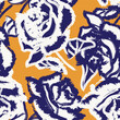 © Siu-Hong Mok - Abstract Rose Floral Seamless Pattern Design