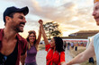 © bernardbodo - Young people at open air party