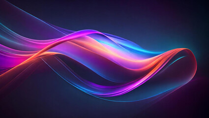 Generative AI, generative and AI background with wavy lines offers a whimsical and organic feel to any artwork. Its abstract and surreal nature can evoke various emotions and offer a memorable effect.