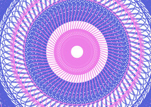 Abstract Mandala Pink Purple Background 