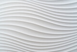 Fototapeta Sypialnia - White gray texture background, ceramic surface, decoration, interior design, wavy pattern, copy space, close up