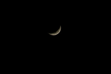 Wall Mural - Waxing Crescent Moon