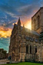 York Cathedral (York Minster) Is A Gothic-style Cathedral, Located In The City Of York In The North Of England.