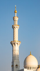 Wall Mural - detail of Sheikh Zayed Grand Mosque in Abu Dhabi  United Arab Emirates