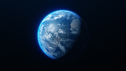 Wall Mural - planet earth from outer space.