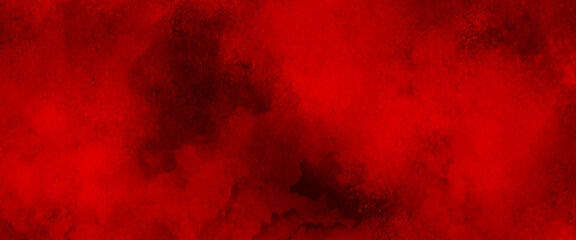 Wall Mural - Red powder explosion cloud on black background. Freeze motion of red color dust particles splashing. animated graphic vintage background red and black powder in beige red tones.