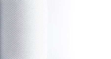 Abstract background of music speaker mesh pattern