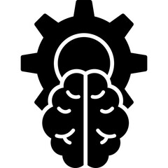 Poster - Brain Icon