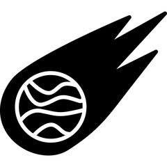 Sticker - Asteroid Icon