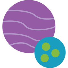 Sticker - Planet Icon