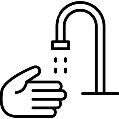 Sticker - Hand Wash Icon