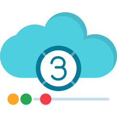 Sticker - Cloud Icon