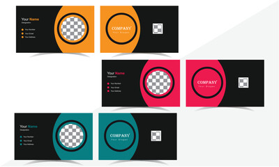 Corporate Business Card Design Template.