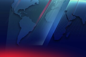 Wall Mural - digital world news background, technology communication background