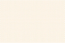 Polka Small Yellow Dot Pattern On White Background.