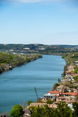 Sticker - the colorado river in Austin texas