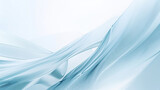 Fototapeta Abstrakcje - beautiful smooth light blue abstract background, generative ai