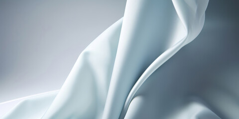Wall Mural - beautiful smooth light blue abstract background, generative ai