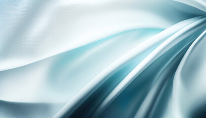 Wall Mural - beautiful smooth light blue abstract background, generative ai