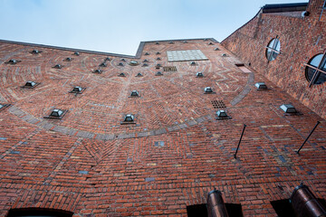 Canvas Print - Atlantis House (Haus Atlantis) at Bottcherstrasse Street - Bremen, Germany