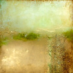 Canvas Print - grunge watercolor background on paper