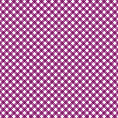 Wall Mural - Retro Gingham Plaid Seamless Pattern - Cute gingham plaid repeating pattern design